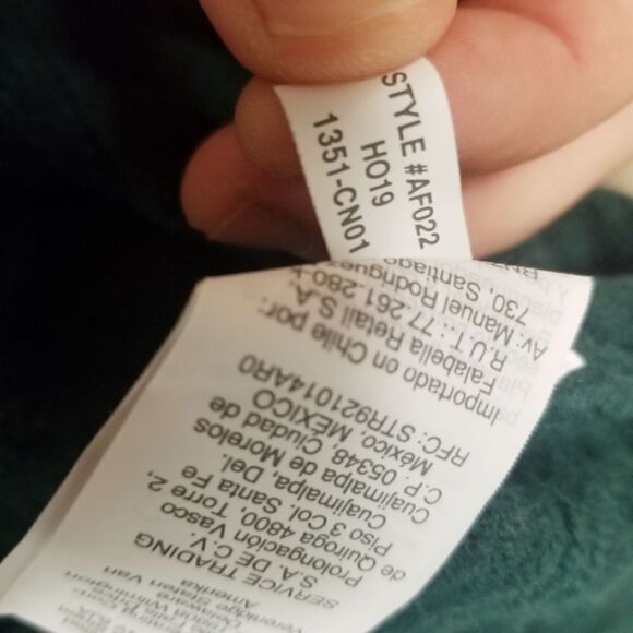 J.Crew Supersoft Ruffle Front Turtleneck In Old Forest Green Woman's Med Cozy - Picture 8 of 9